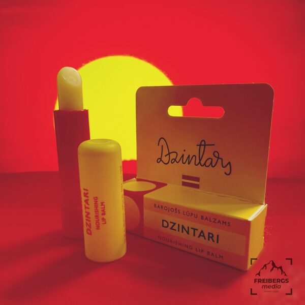 Dzintars, lūpu balzams, produktu foto